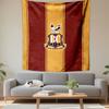 "BC AFC The Bantams Logo Tapestry" Patterned Tapestry Decorative Wall Hanging, Home Bedroom Living Room Decor