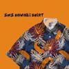 Hong Kong Trendy Brand Hawaiian American Short-Sleeved Flower Shirt Men'S Summer Casual Trend Beach Couple Versatile Shirt