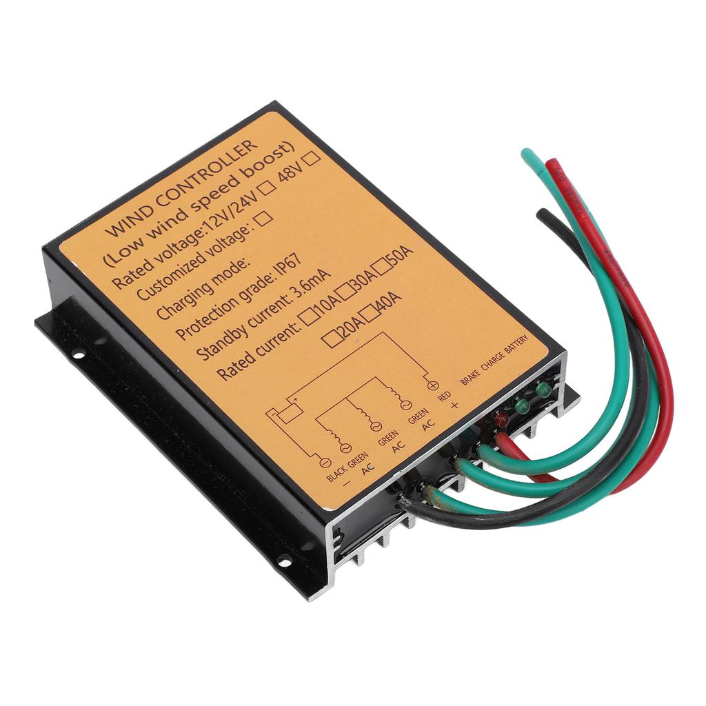 400W Windturbinen-Laderegler 12V 24V IP67 Wasserdicht MPPT Windturbinengenerator