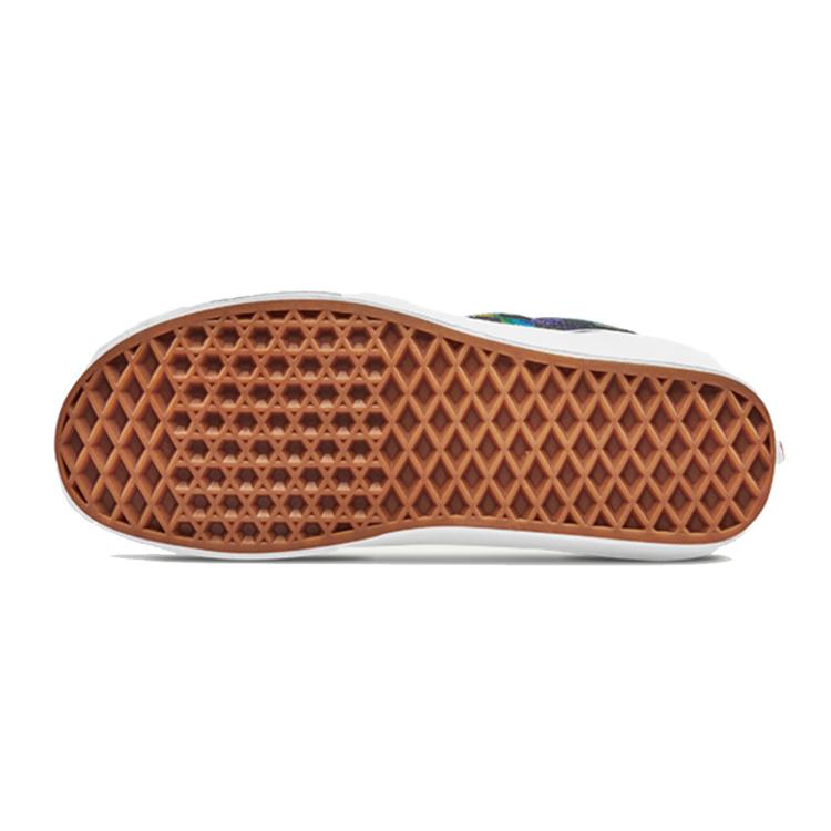 Vans Womens Sk8-Hi 'Iridescent Checkerboard' (women's sizes) Iridescent Checkerboard / Black / White Skateboard Shoes VN0A4BV6SRY