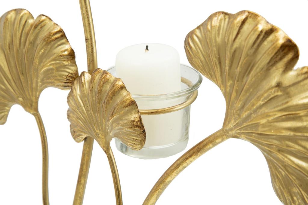 Candle Holder Glam Iris Cm 29X12,5X44