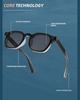 Classic Retro Square Frame High-End Sunglasses: Unisex Fashion