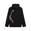 Puma Logo-Print Schnelltrocknend Bequem Kapuzen-Reißverschlussjacke Herrenjacken Schwarz 527325-01