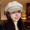 Autumn And Winter British Retro Newsboy Painter Hat Duckbill Beret Octagonal Hat