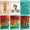 Artisian Cycling Metal Sign Bicycle Riding Tin Plaque Bike Decorative Poster Wall Decor Garage Bar Pub Club Hotel Cafe Kitchen