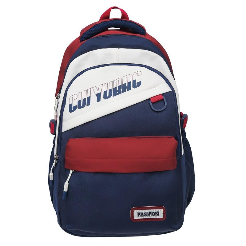 New Japanese Literary School Bag Outdoor Leisure Backpack Simple Large Capacity Junior High School Students Backpack