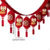 Lunar Year Snake Art Latte Hanging Decoration for Home And Office