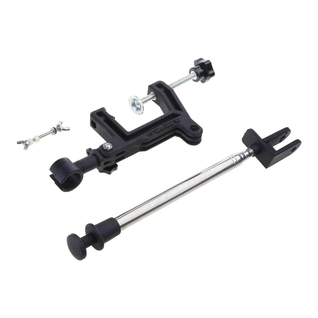 Adjustable Fishing Finder Mount Base Telescopic Fishfinder Support Rack Transducer Bracket Fishfinder Rack Mounting Arm