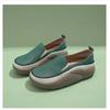 Damenschuhe Neue Plateau-Flats Loafer 2026 Herbst Frühling Trend Sport PU-Leder Laufschuhe Runde Spitze Mujer Zapatos