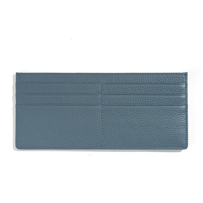 

[imeetu] long wallet ladies thin wallet Ultra thin card holder billfold thin wallet genuine leather casual simple trip slim thin lightweight light