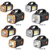 High Power LED Flashlight USB Rechargeable IP44 Waterproof Multifunctional Portable Light Power Bank for Camping Hiking