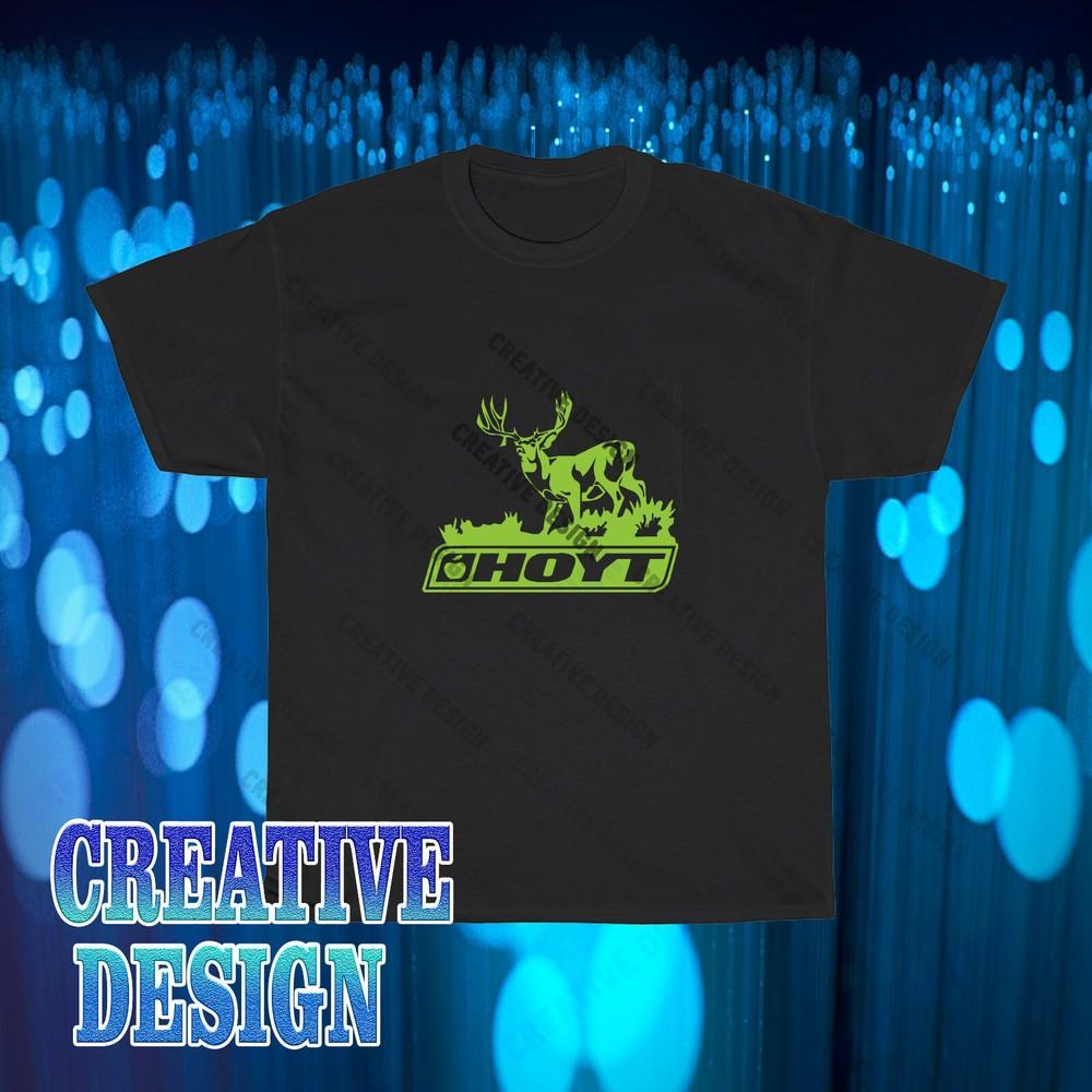 

Brand New Hoyt Archery Bow Logo T-Shirt Funny Size S to 5XL M