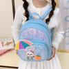 Adorable Kids Backpack With Rabbit Animal Illustration And Adjustable Shoulder Straps