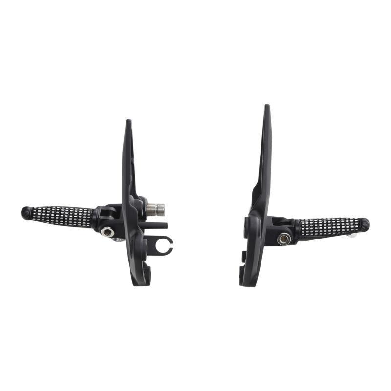 Motorcycle Front Footpegs Pedals Footrests Bracket For Kawasaki Z1000 ZR1000 2010-2020