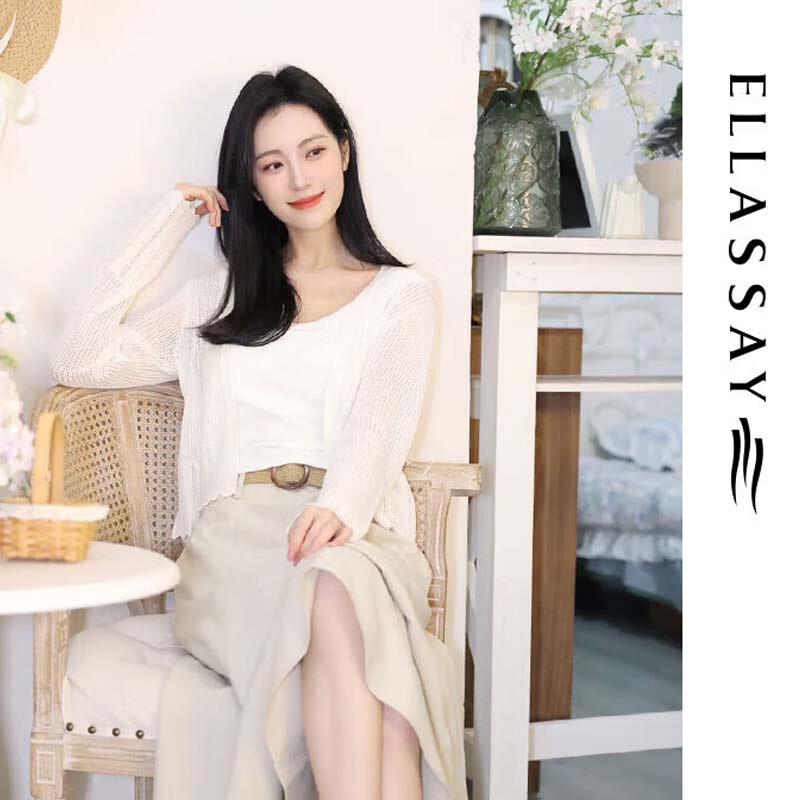ELLASSAY Elegant Romantic Mid-length Skirt EWB362Q00800
