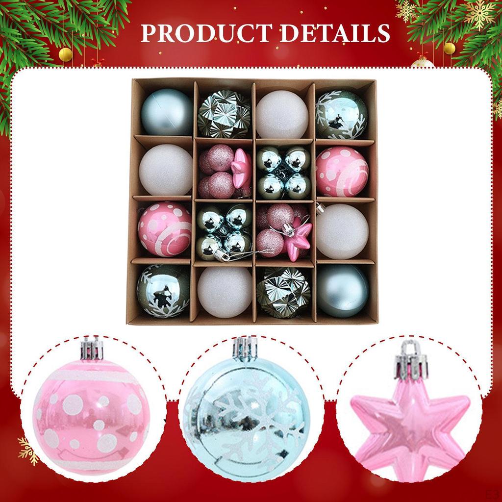 Weihnachtskugel Ornament Hängeanhänger Innenfeier Weihnachtsdekoration Bruchsicher für