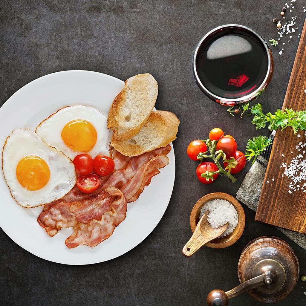 Bacon Cooker for Microwave Oven Bacon Dish for Microwave Bacon Grease Catcher Makes Crispy Bacon in Minutes Bacon Tray