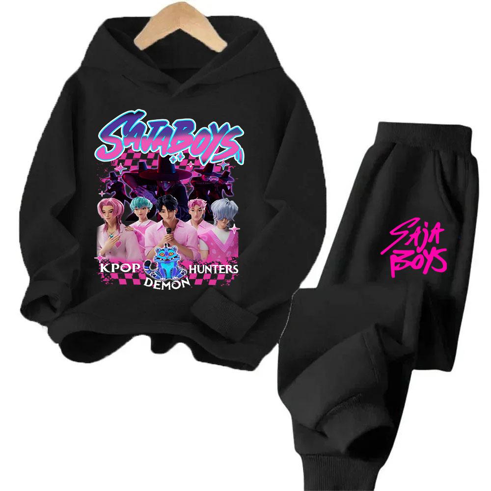 Mädchen Hoodies Hosen 2-teilige Sets Kinder Sweatshirt Set