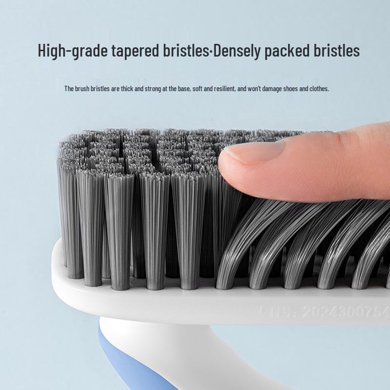 Shoe and Laundry Brush Set - Soft Bristle, High-Grade, Multi-Functional Cleaning Tool