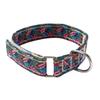 Flower Print Dog Collar Leash Set Adjustable Pet Collars Combo  Small Medium Large Dogs