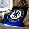 Football club.C Pattern Blanket for Home Decoration, Bed, Sofa, Car Travel, Camping, Suitable for All Seasons, Birthday Christmas Gift