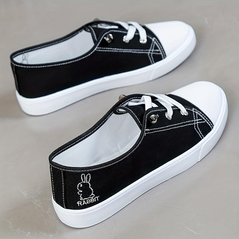 Women'S Canvas Casual Sports Shoes, Lightweight Low-Cut White Shoes, Suitable for Outdoor Activities, Home Use, And Lazy Shoes, Women Shoes