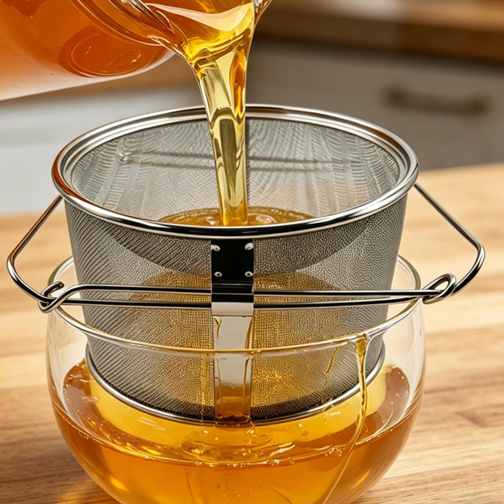 

Honey Filter Strainer Stainless Steel Extractor Honey Harvesting Equipment For Beekeepers Kitchen Food Cooking Butter Beekeeping China Mainland