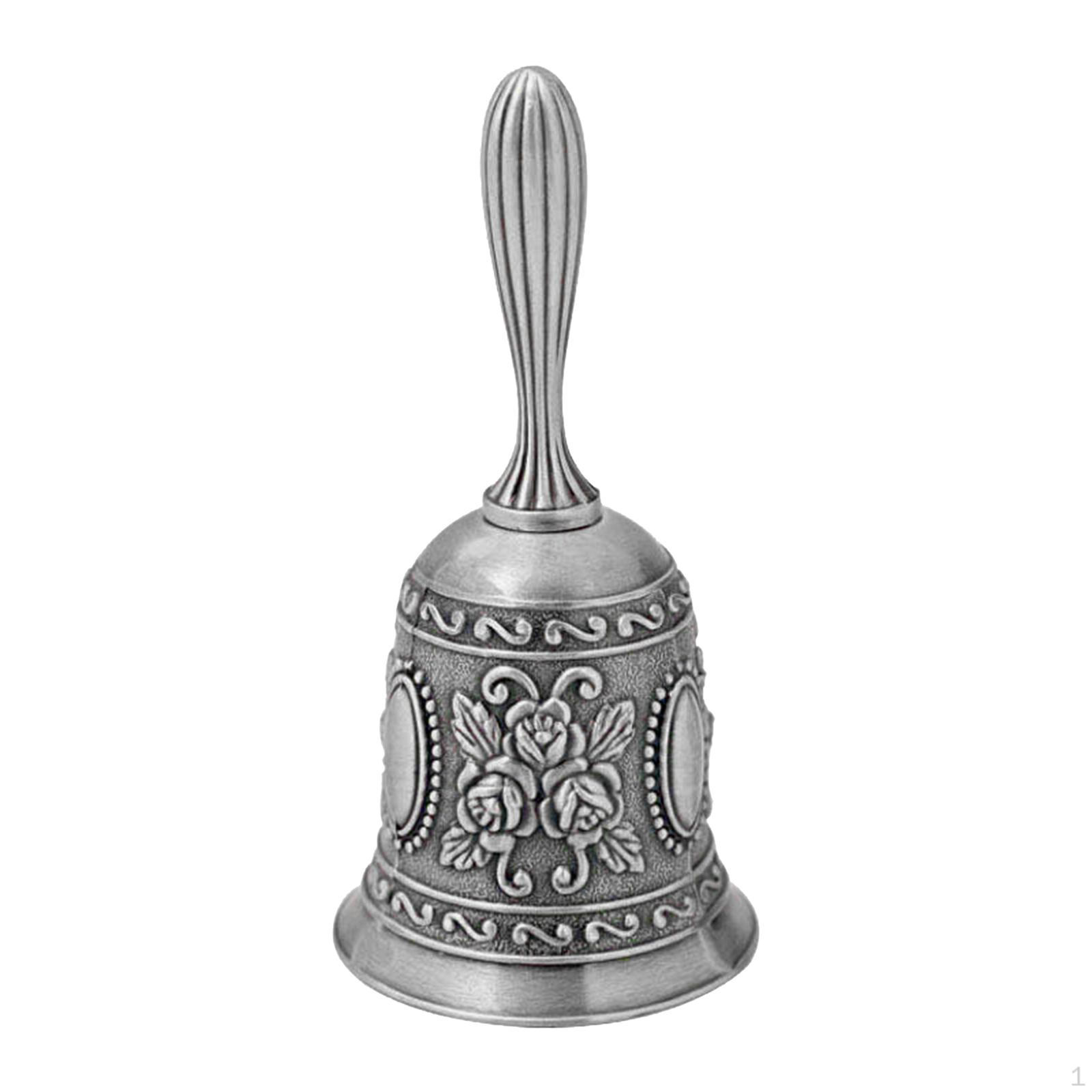 Hand Counter Reception Antique Silver