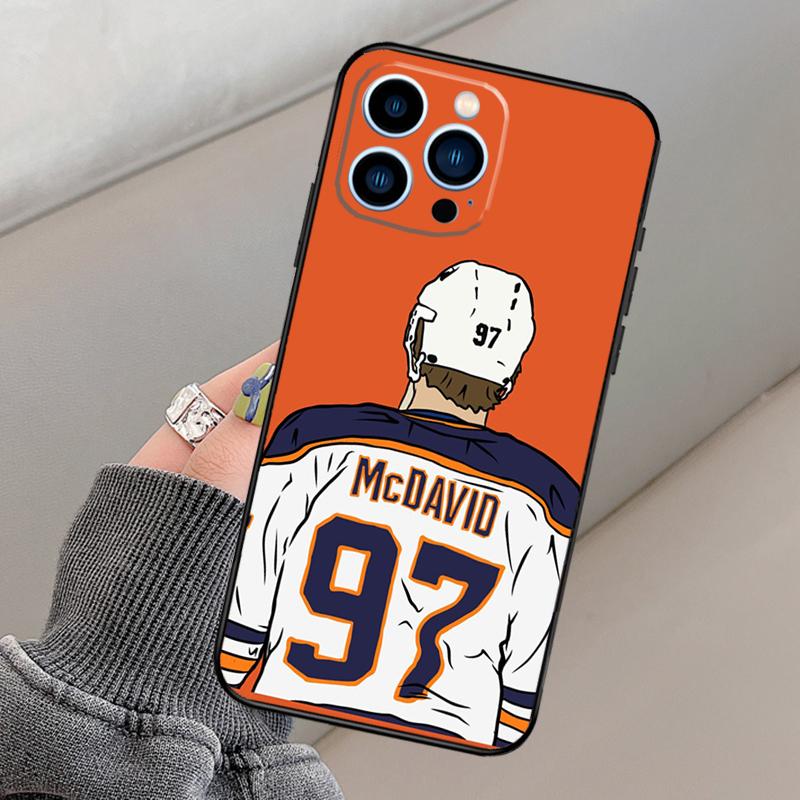 Hockey 97 Case For iPhone 11 12 13 14 15 16 Pro Max X XS XR 12 13 Mini 14 Plus Cover Coque