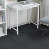 Modular Carpet Tile in Medium Grey with Stripes 50 x 50 cm 4 pcs