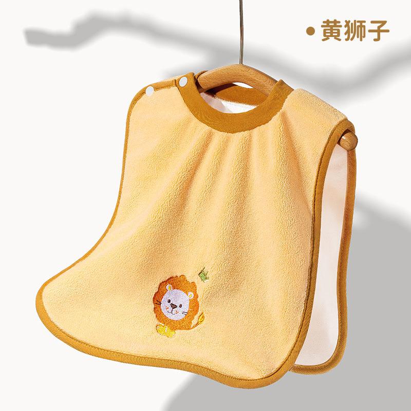 

1-3 года дети коралловый бархат мочалка щетка для мытья лица нагрудник полотенце для ополаскивания лица