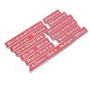12pcs Magnetic Toolbox Labels Reusable 3D Printed Toolbox Drawer   for Steel Tool Boxes Cart Drawers Cabinets