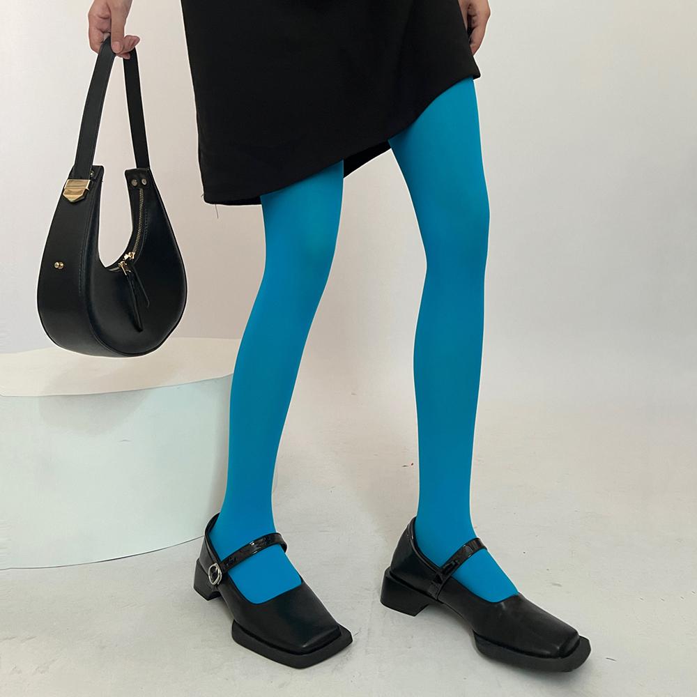 Collant in Velluto Donna Collant Colore Caramella Collant Senza Cuciture Multicolore Calze da Festa per Ragazze Grande Elastico Leggero Aderenti Aderenti