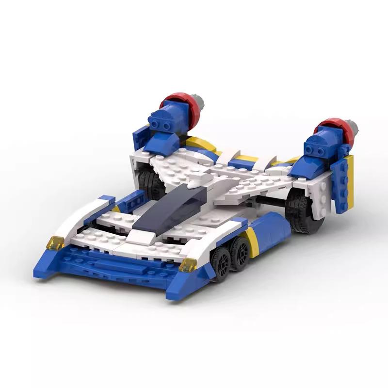Assembling Building Blocks MOC-105512 AKF-11 Small Particle Puzzle Boy Birthday Gift