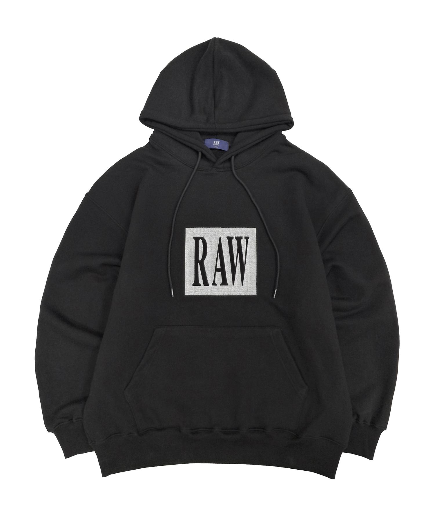 Row Lab Box Logo Hoodie (Black) L