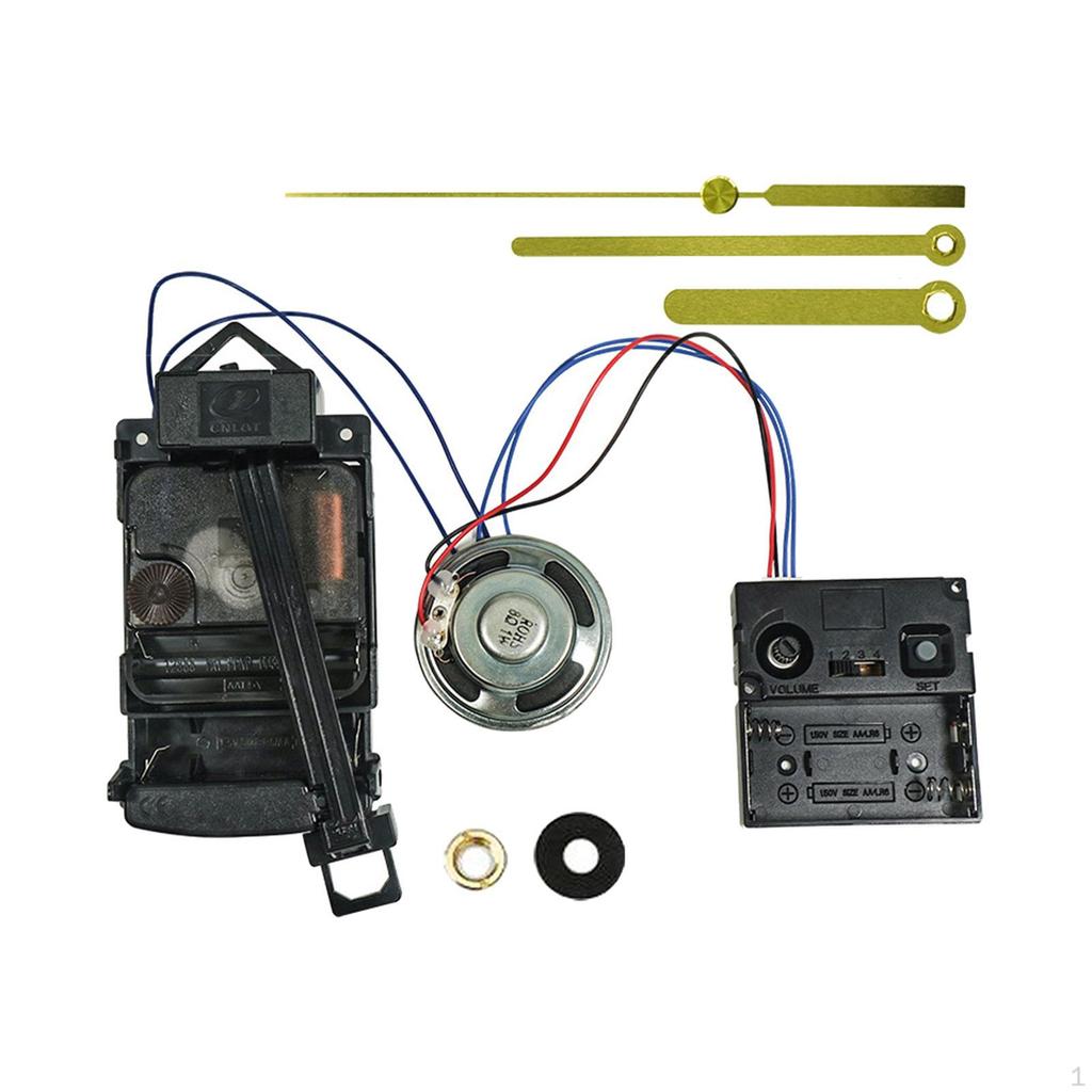 Pendulum Clock Movement Kits Making Replacement Parts Music Box Speaker