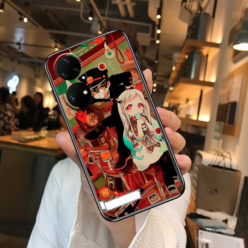 Toilet-bound Hanako-Kun Anime Phone Case For Huawei P50 P40 P30 P20 10 9 8 Lite E Pro Plus Black Etui Coque Painting Hoesjes Com