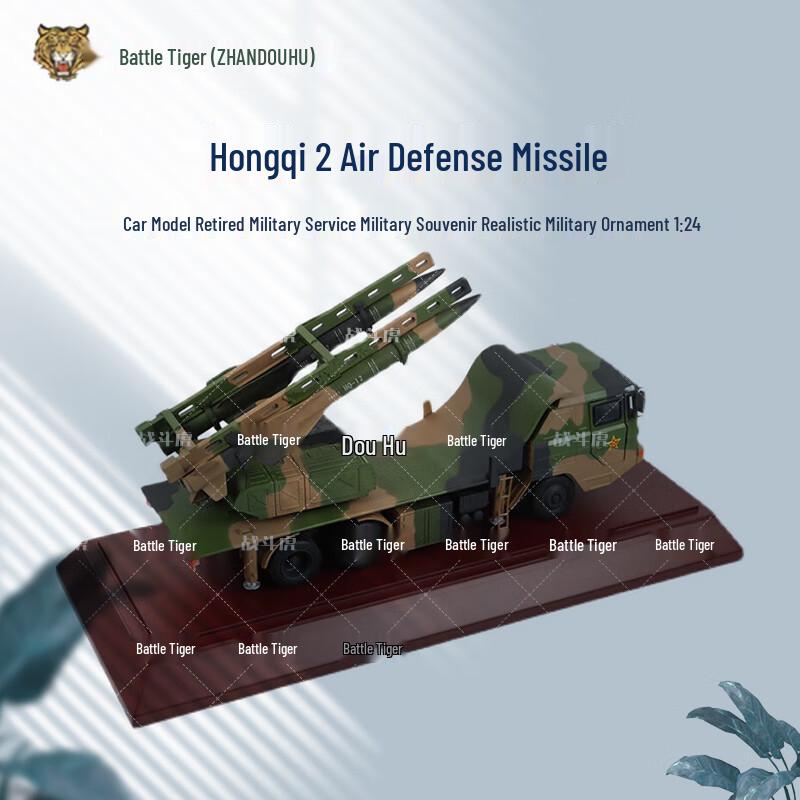 HQ-12 Long-Range Missile Vehicle Model 1:24 Scale