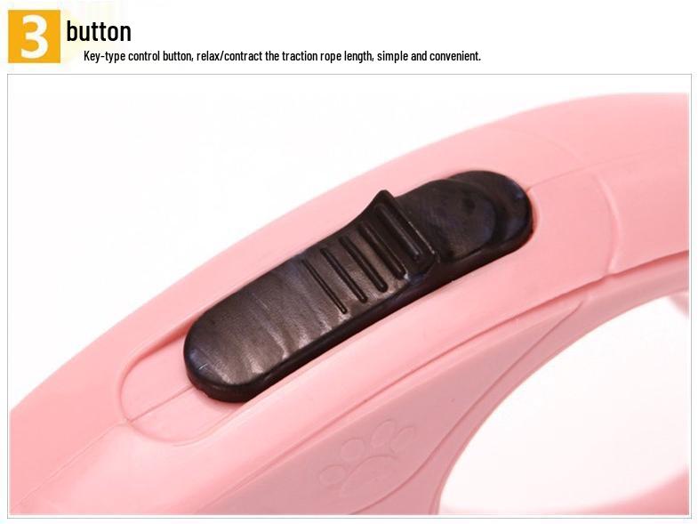 Automatisch einziehbare Hunde- & Katzenleine - Tragbares Haustier-Spazierseil für Welpen