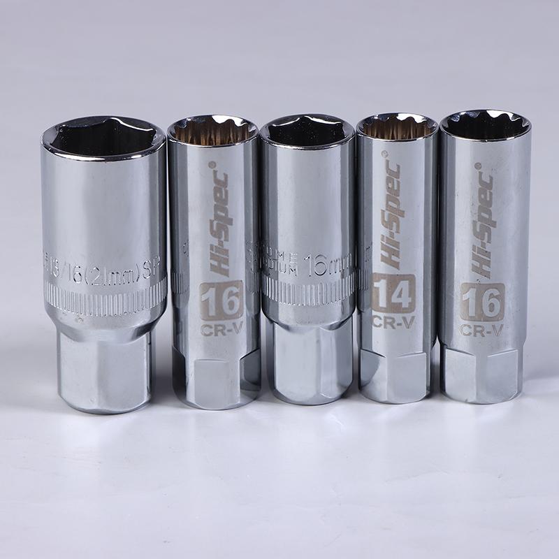 Car Spark Plug Socket Universal Wrench 14/16/21Mm Install Replace Repair Kit Magnetic Spark Plug Removal For Car Repair