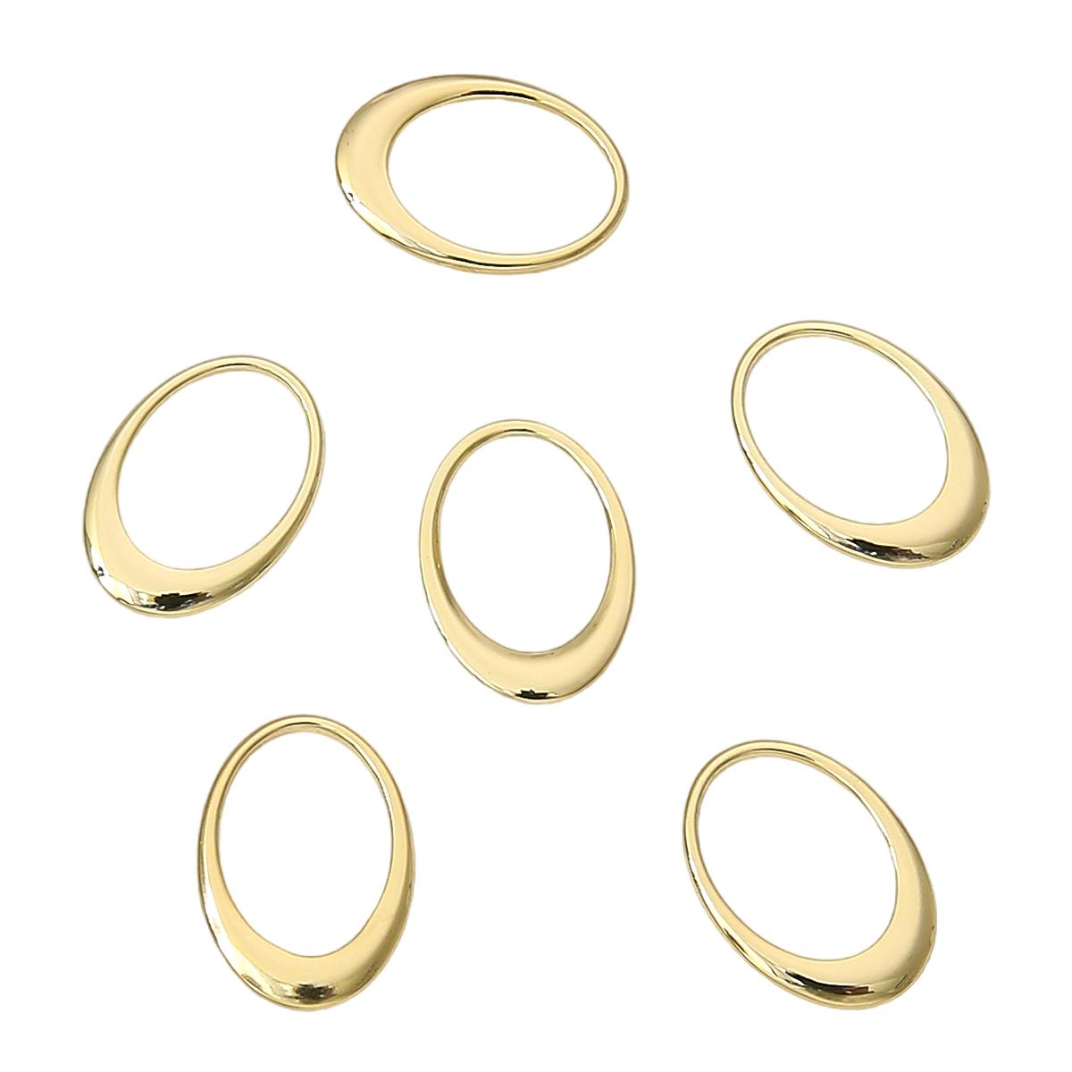 

2 шт. мідних круглих діамантових сережок із порожнистим серцем для виготовлення ювелірних виробів своїми руками, ремісничих аксесуарів 20x14mm