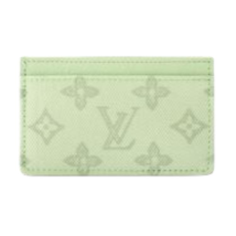 

Louis Vuitton Monogram Coated Canvas Card Holder Women Card Holder Green M27753 Gift Set(Basic Set+Box+Shopping Bag)