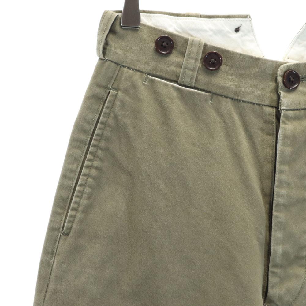 Nigel Cabourn Made In Japan Army Pants 6 Olive Military Women Used