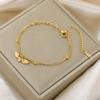 EUEAVAN Angel Wings Heart Necklace Woman Girl Stainless Steel Fashion Love Bracelet Lover Anniversary Wedding Jewelry Gift