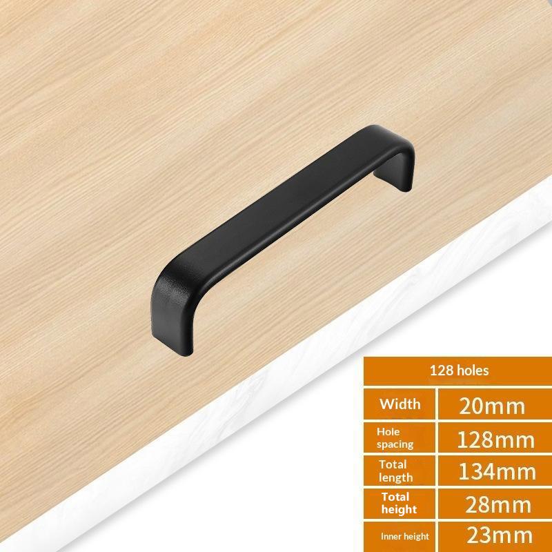 Aluminum Alloy Furniture Cabinet Door Handle Drawer Pulls Knobs Multi Size For Wardrobe Cupboard Home Decoration