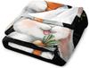 1Pc Cute Animal White Rabbit Throw Thin Blanket Gifts For Couch Bed Car Home Camping For Bunny Dogs Panda Lovers All Season Use