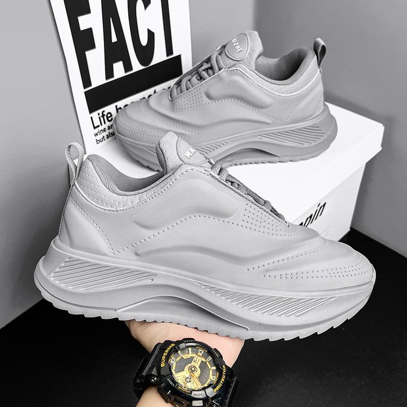 New men's shoes new platform casual versatile sports casual board shoes dad