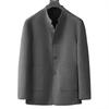 High-end 100% Wool Double-sided Woolen Short Jacket Casual Coat Winter Men's Wool Woolen Top