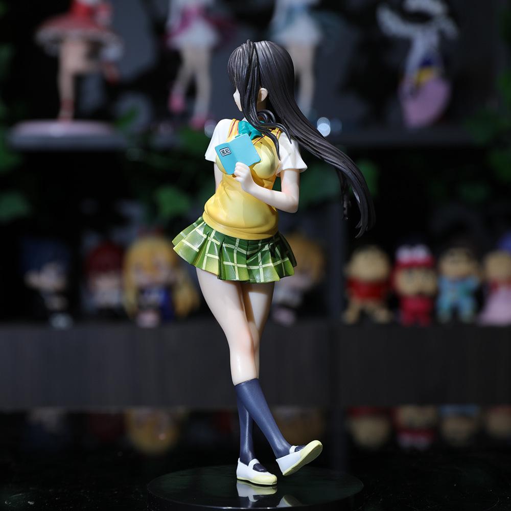 23.5Cm Kotegawa Yui Anime Figure Kawaii Girl Figurine Model Doll Collect Desktop Decor Chassis Ornament Toys Otaku Surprise Gift