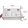 DC9V-60V Gleichstrommotor Drehzahlregler Motor Treiber Steuerungsmodule 20A 1200W PWM Motor Regler Drehzahlregler Einfach zu bedienen